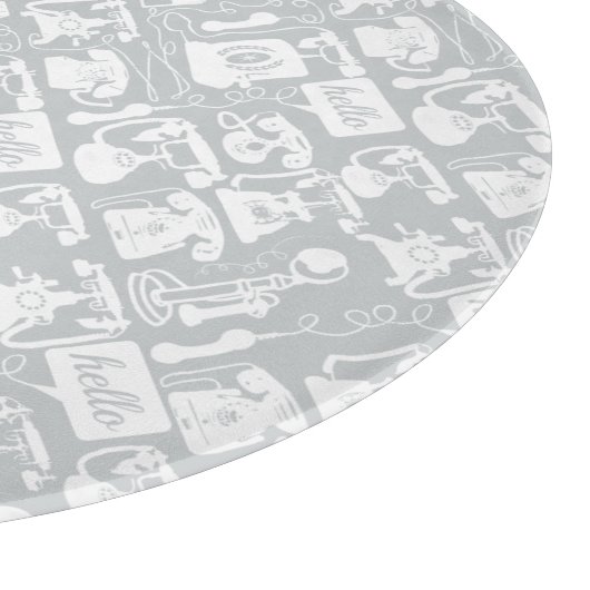 Planche À Découper Rétro n'importe quel Motif téléphonique couleur (Coin)