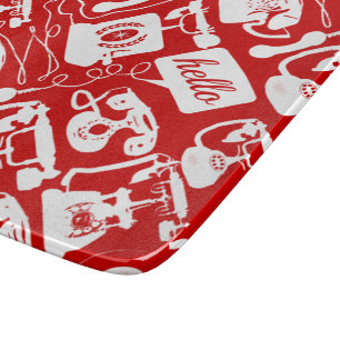 Planche À Découper Rétro n'importe quel Motif téléphonique couleur