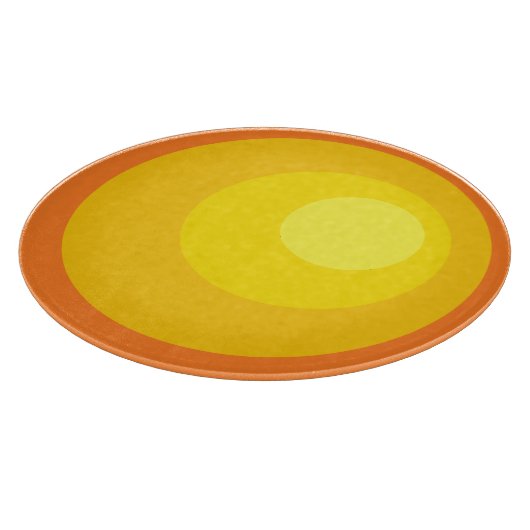 Planche À Découper Retro Orange Circles (Coin)