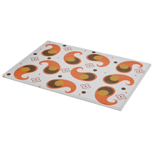 Planche À Découper Retro Paisley (Coin)