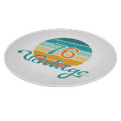 Planche À Découper Retro Sunset 76 Vintage (Coin)