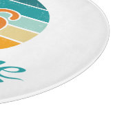 Planche À Découper Retro Sunset 76 Vintage (Coin)