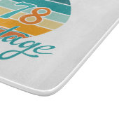 Planche À Découper Retro Sunset 78 Vintage Distressed (Coin)