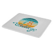 Planche À Découper Retro Sunset 78 Vintage Distressed (Coin)
