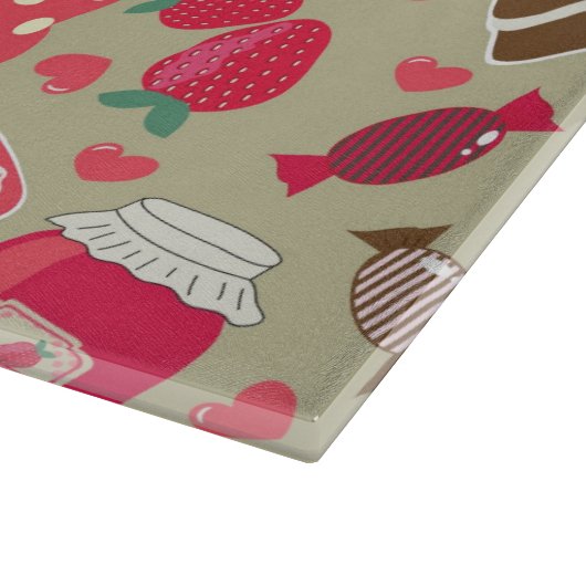 Planche À Découper Rétros bonbons (Coin)