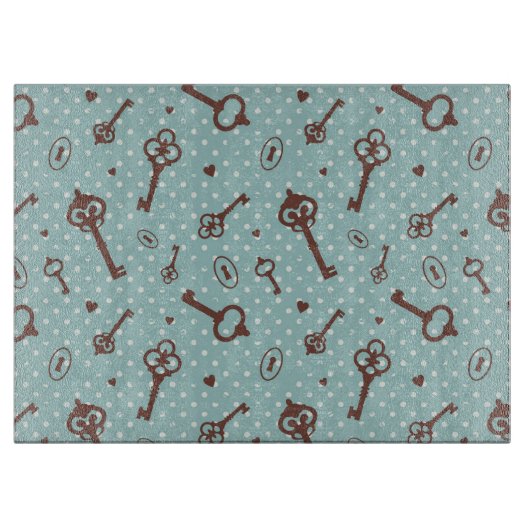 Planche À Découper Rétros clés de Valentine (Devant)