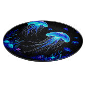 Planche À Découper Rêve de méduse bioluminescente (Coin)