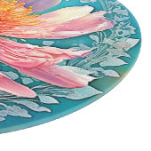 Planche À Découper Rêve papillon rose en fleur (Coin)