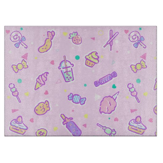 Planche À Découper Rêver de collations estivales (Devant)