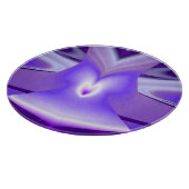 Planche À Découper Rêves de fleurs violettes (Coin)