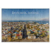 Planche À Découper Reykjavik Islande (Devant)