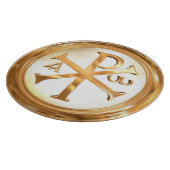 Planche À Découper Rho de Chi d'or (Coin)