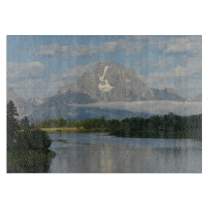 Planche À Découper Rivière Jackson Hole au parc national de Grand Tet