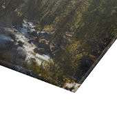 Planche À Découper Rivière Kaweah dans le parc national de Sequoia (Coin)