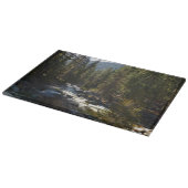 Planche À Découper Rivière Kaweah dans le parc national de Sequoia (Coin)