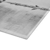 Planche À Découper Rivière occidentale en verre d'arbre d'hiver de (Coin)