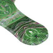 Planche À Découper ROBERT ~ TASTY! ~ Maroon vert fractal (Coin)