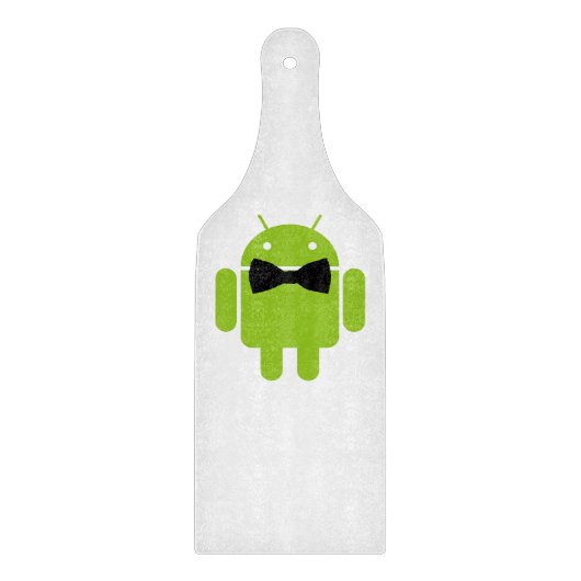 Planche À Découper Robot Android en Tenue de Cérémonie (Devant)