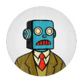 Planche À Découper Robot bleu (Devant)