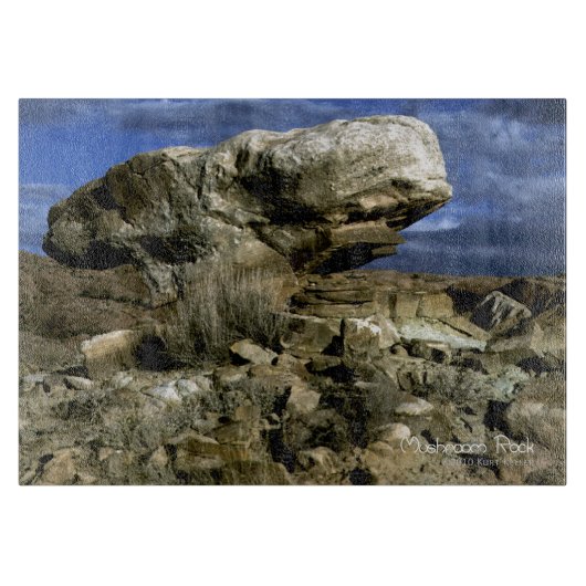 Planche À Découper Roche de champignons (Devant)