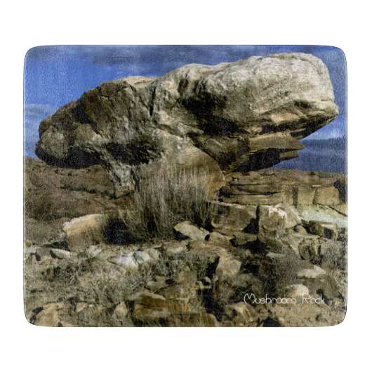 Planche À Découper Roche de champignons (Devant)