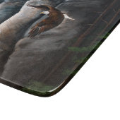 Planche À Découper Rocks de vol de Bald Eagle (Coin)