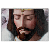 Planche À Découper Roi de l'Univers Jésus IA 3D (Devant)