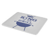 Planche À Découper Roi Du Grill, Bleu (Coin)
