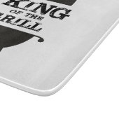 Planche À Découper Roi Du Grill, Couronne Violette Noire (Coin)