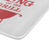 Planche À Découper Roi Du Grill, Rouge (Coin)