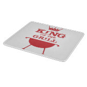Planche À Découper Roi Du Grill, Rouge (Coin)