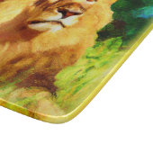 Planche À Découper Roi Lion Dans La Forêt. Commandez dès maintenant  (Coin)