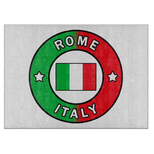 Planche À Découper Rome Italie (Devant)