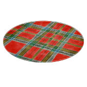 Planche à découper ronde MAC BAIN TARTAN 12" (Coin)