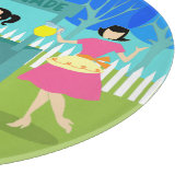 Planche à découper ronde Retro Lemonade (Coin)