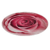 Planche à découper ronde rose (Coin)