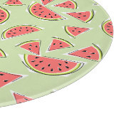 Planche à découper ronde Watermelon Green Multi 2 (Coin)