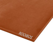 Planche À Découper Rooibos rouge brun nom (Coin)