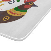 Planche À Découper "Rooster" Art folklorique Style personnalisé (Coin)