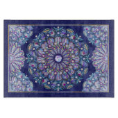 Planche À Découper Rosace bleue (Devant)