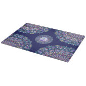 Planche À Découper Rosace bleue (Coin)