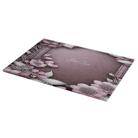 Planche à découper rose (Coin)