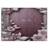 Planche à découper rose (Devant)