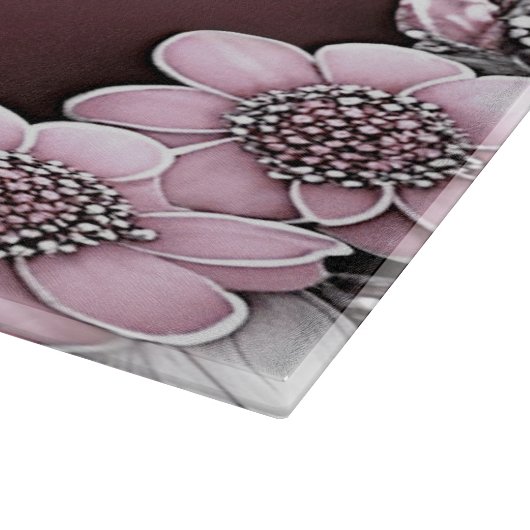 Planche à découper rose (Coin)