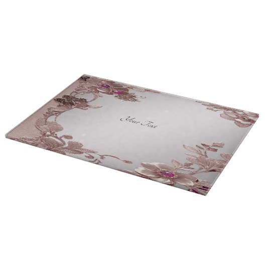 Planche à découper rose (Coin)