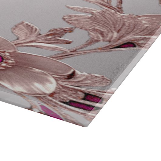 Planche à découper rose (Coin)