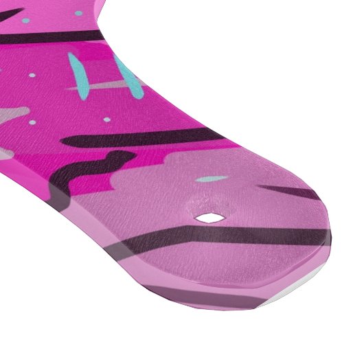 Planche À Découper Rose! Amusant avec l'art Abstrait (Coin)