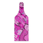 Planche À Découper Rose! Amusant avec l'art Abstrait (Devant)