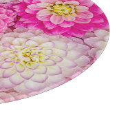 Planche À Découper Rose blanche Dahlia : Rainy Elegance (Coin)