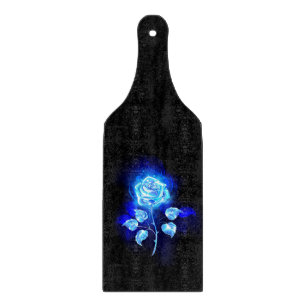 Planche À Découper Rose bleu brûlant